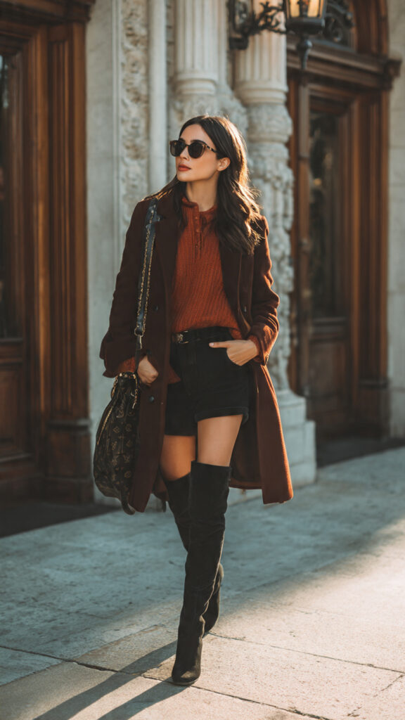 Step Confidently: Flat Boots for Every Occasion flat knee high boots styled with casual and (3)