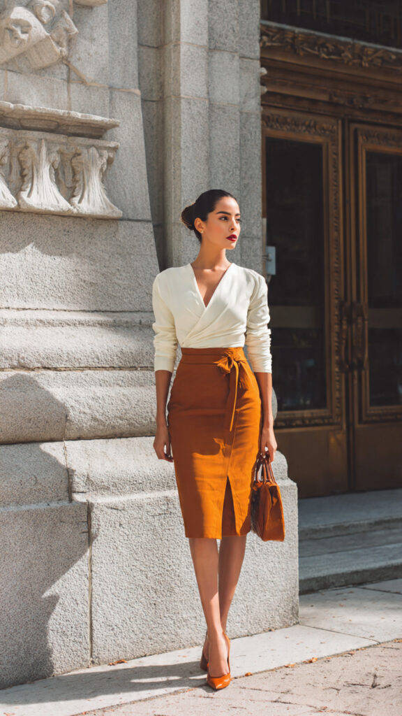 Pencil Heels: Sharp Style, Effortless Elegance woman wearing pencil heels with a formal